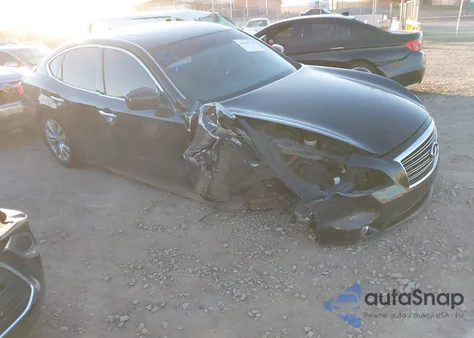 2012 Infiniti M37 z USA, uszkodzony, nr VIN JN1BY1AP4CM334597